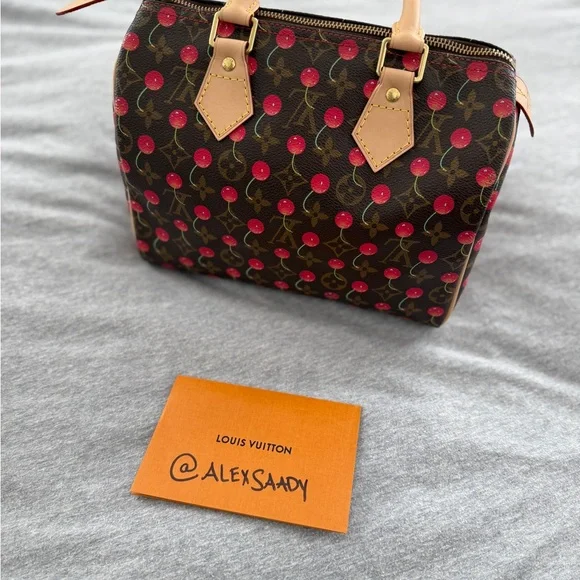 Spa Fresh 2005 Louis Vuitton Monogram Cherry Speedy 25 - Picture 7 of 16